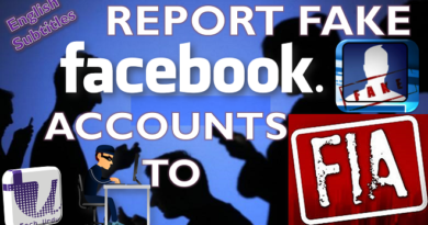 Here is How to Report a FAKE FACEBOOK PROFILE to FIA Cybercrime or Handle Social Harassments - techurdu.net