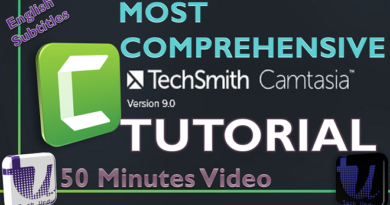 CAMTASIA 9 - The Ultimate Tutorial in One Video | How to Use Camtasia Studio 8 and 9 - techurdu.net