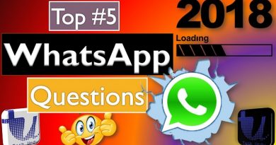 WhatsApp Most Frequently Asked Questions