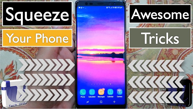 Side Squeeze Mobile App Review - Squeeze Your Android Phone - Tech Urdu