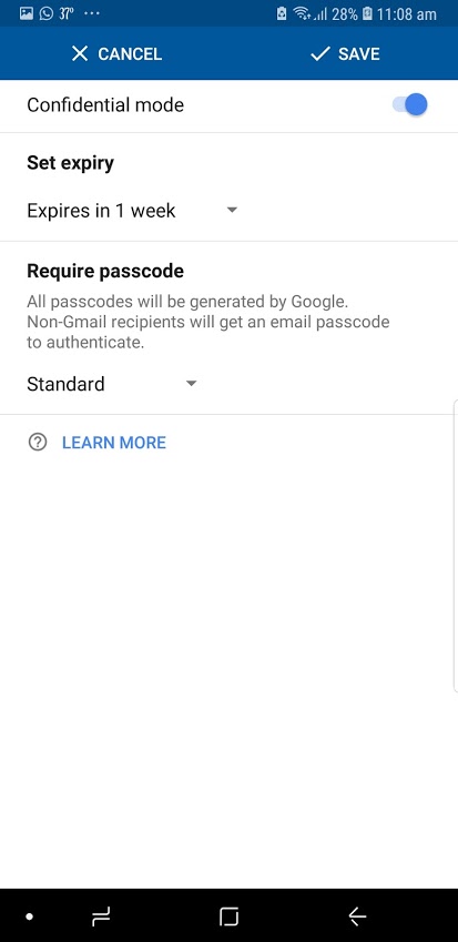Gmail Confidential Mode - Tech Urdu