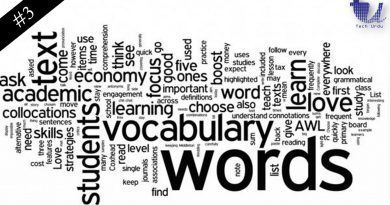 #3: Your Weekly Vocabulary List