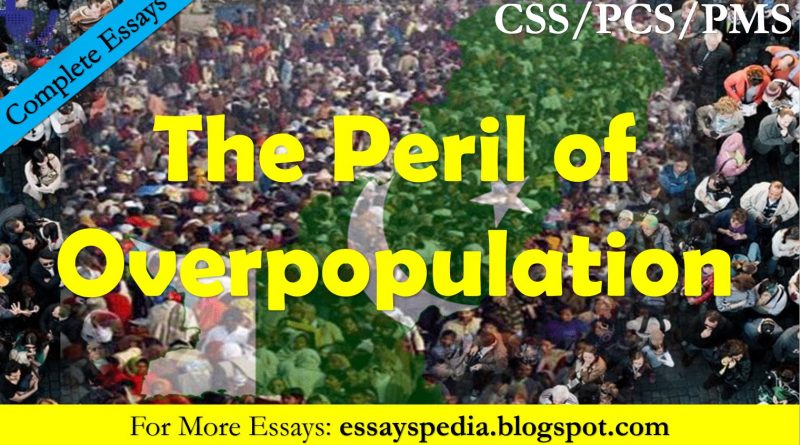 Population Peril | Complete Essay with Outline - Pakistan Case - Tech Urdu