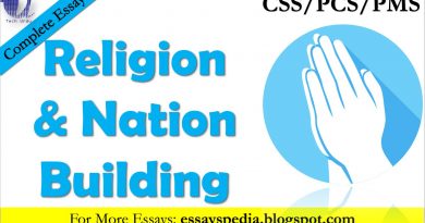 Religion in Nation Building | Complete Essay with Outline