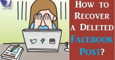 How to Recover a Deleted Facebook Post? - Tech Urdu