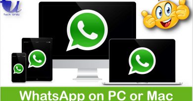 How to Use WhatsApp on Windows PC/Laptop OR Mac OS? - Tech Urdu