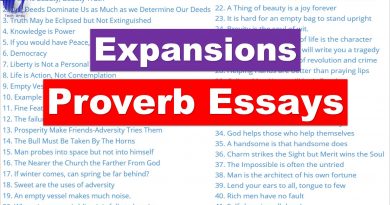 Proverb Expansions | Proverb Essays - Tech Urdu