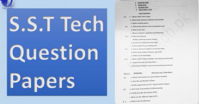 S.S.T Tech Question Papers - Tech Urdu