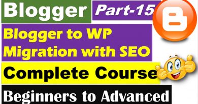 How to Move a Blogger Site to WordPress without Losing Google Rankings? - techurdu.net