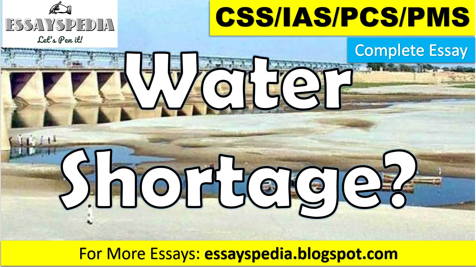water shortage essay