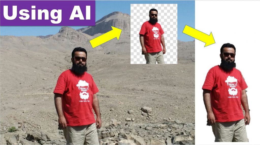 Using AI - Remove Image Background In Just 5 Seconds - Tech Urdu