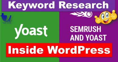 Keyword Research Made Easy - Yoast and SEMrush Integration - techurdu.net